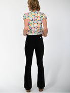 MICHELLE pant Black Corduroy - Lesley Evers-corduroy-pant-Pants