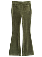 MICHELLE pant Olive Corduroy - Lesley Evers - corduroy - pant - Pants