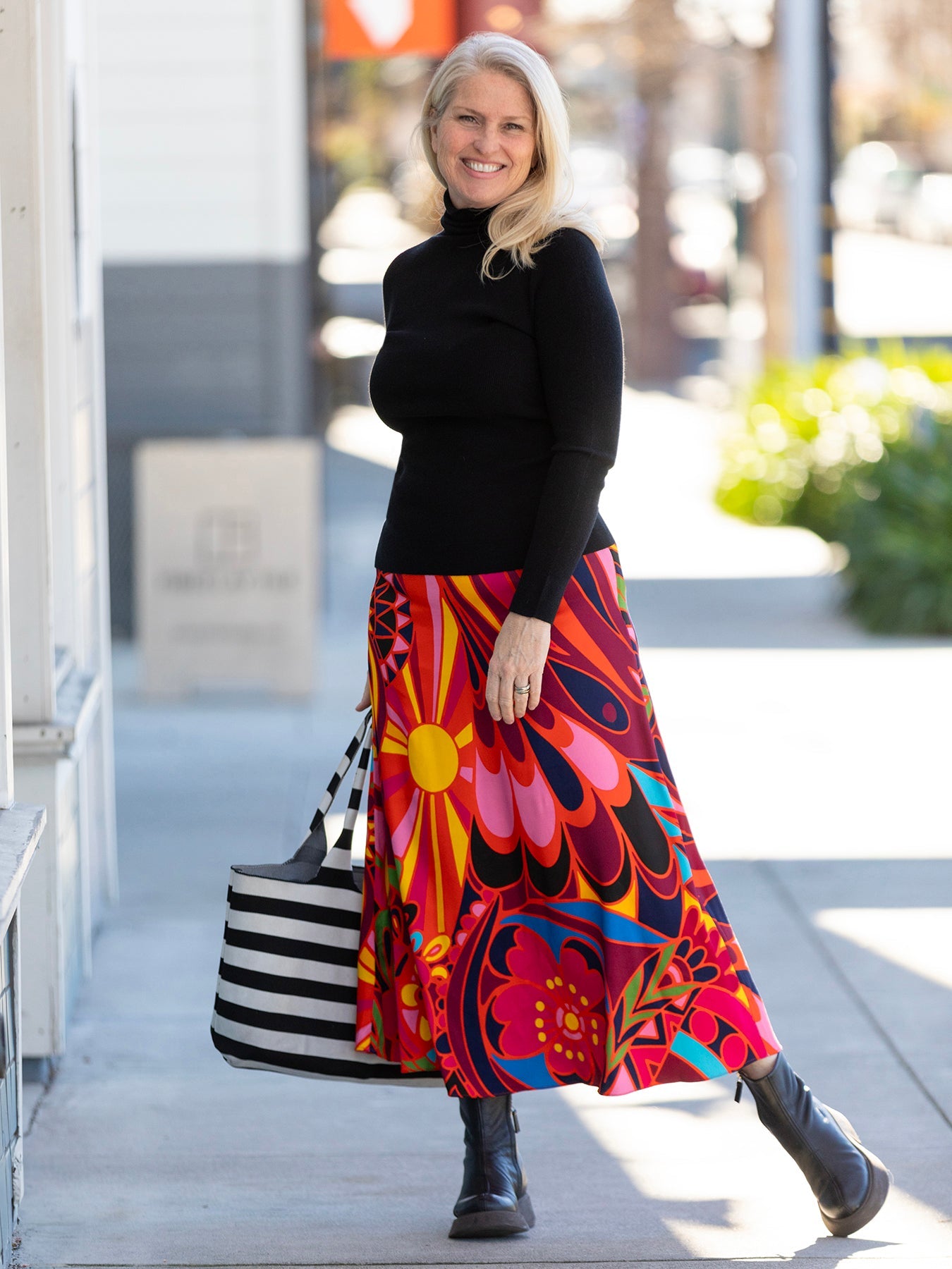 MILA skirt Shakalaka Orange - Lesley Evers - Bottoms - Shop - Shop/All Products