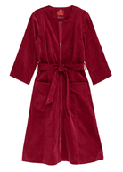 MILLICENT dress Burgundy Corduroy - Lesley Evers-Best Seller-denim-Dress