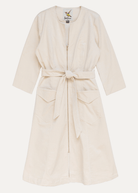 MILLICENT dress Ivory Corduroy - Lesley Evers-Best Seller-denim-Dress