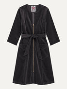 MILLICENT dress Slate Corduroy - Lesley Evers-Best Seller-denim-Dress
