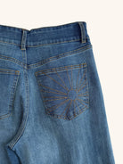 MILLY jeans Denim - Lesley Evers-Bottoms-cotton pants-denim