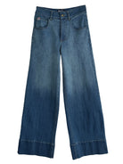 MILLY jeans Denim - Lesley Evers-Bottoms-cotton pants-denim