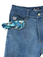 MILLY jeans Denim - Lesley Evers-Bottoms-cotton pants-denim
