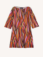 MINDY dress Seagrass Pink - Lesley Evers-boat neck-boatneck-Pink