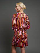 MINDY dress Seagrass Pink - Lesley Evers-boat neck-boatneck-Pink