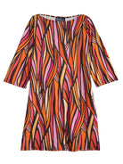 MINDY dress Seagrass Pink - Lesley Evers-boat neck-boatneck-Pink