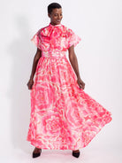 MIRABELLE dress Peonies Pink - Lesley Evers - cotton dress - Dress - new