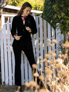 MORGAN coat Black Corduroy - Lesley Evers - blazer - cord suit - Jacket