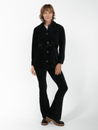 MORGAN jacket Black Corduroy - Lesley Evers-blazer-cord suit-Jacket