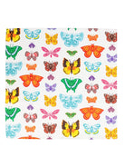 NAPKINS set of 4 Butterflies - Lesley Evers - 23 - HG300 - W1 - Dazzle Flower - Giftable