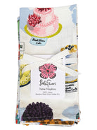NAPKINS set of 4 Cakes - Lesley Evers - 23 - HG300 - W1 - Giftable - gifts under $50