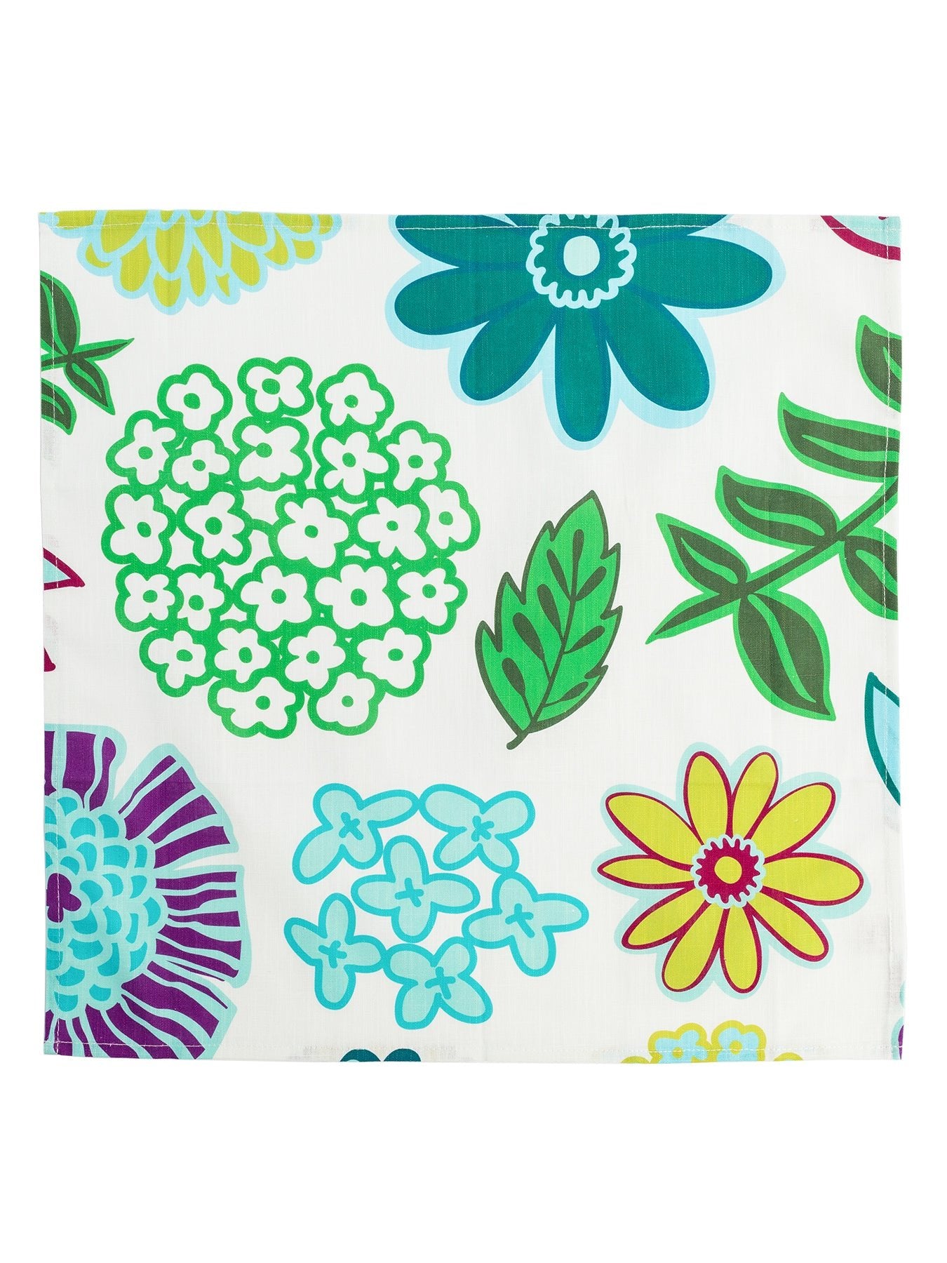 NAPKINS set of 4 Dazzle Flower - Lesley Evers - 23 - HG300 - W1 - Dazzle Flower - Giftable