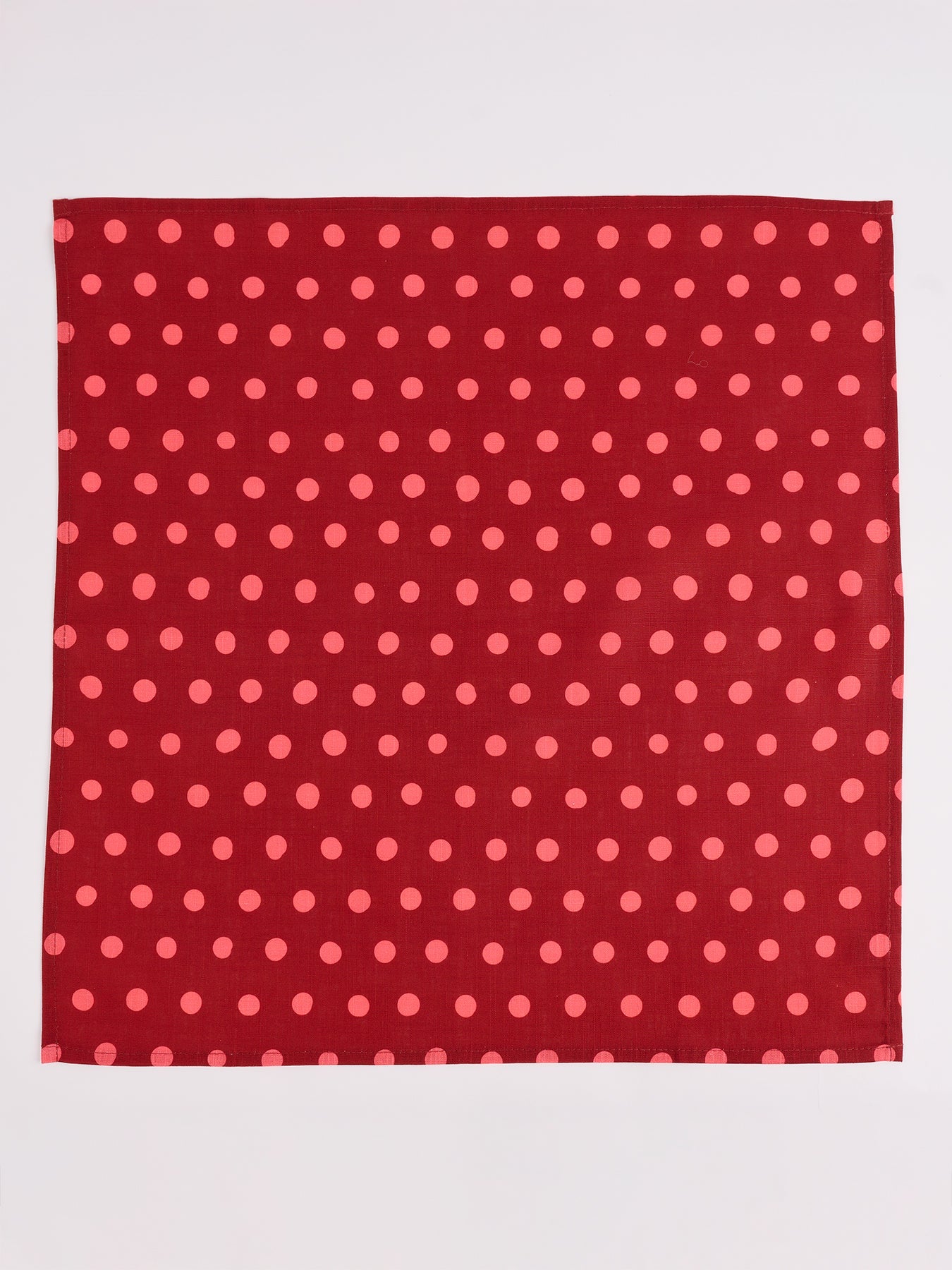 NAPKINS set of 4 Pink Dots - Lesley Evers-23-HG300-W1-Giftable-gifts under $50
