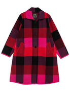 NATALIE coat Blackberry Plaid - Lesley Evers - Best Seller - coat - outerwear