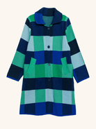 NATALIE coat Blueberry Plaid - Lesley Evers-Best Seller-coat-outerwear