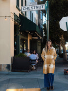 NATALIE coat Butterscotch Plaid - Lesley Evers-Best Seller-coat-outerwear