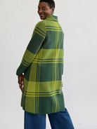 NATALIE coat Pine Plaid - Lesley Evers-Best Seller-coat-outerwear