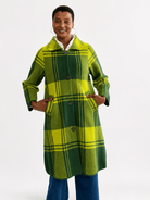 NATALIE coat Pine Plaid - Lesley Evers-Best Seller-coat-outerwear