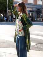 NATALIE coat Pine Plaid - Lesley Evers-Best Seller-coat-outerwear