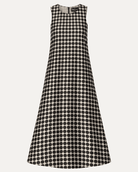NATASHA dress Black Dots - Lesley Evers-Dress-gown-natasha