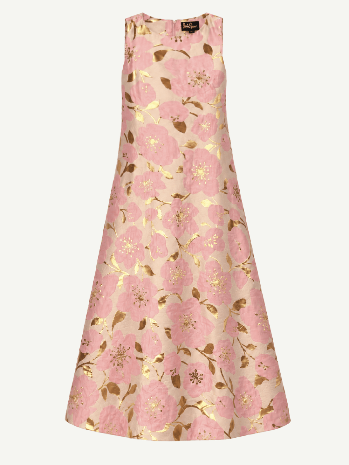 NATASHA dress Garden Wall Blush - Lesley Evers-Dress-gown-natasha