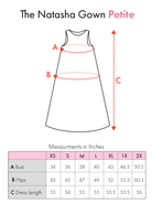 NATASHA dress Garden Wall Blush - Lesley Evers-Dress-gown-natasha