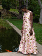 NATASHA dress Garden Wall Blush - Lesley Evers - Dress - Shop - Shop/All Products