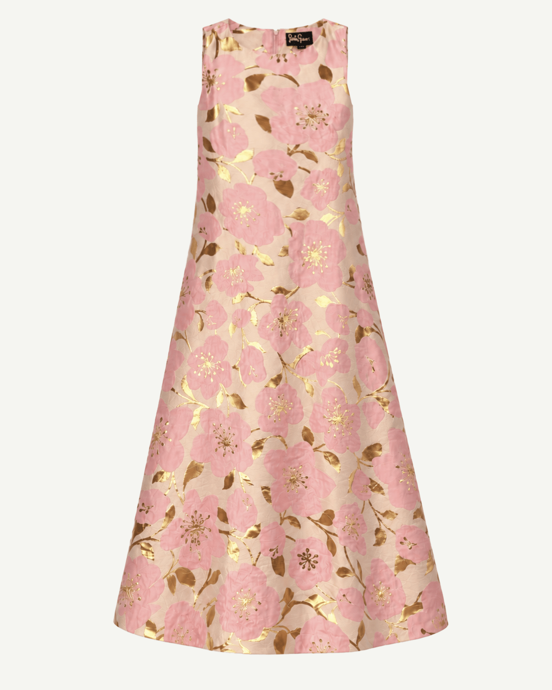 NATASHA dress Garden Wall Blush - Lesley Evers-Dress-gown-natasha