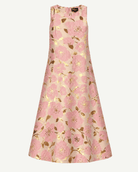 NATASHA dress Garden Wall Blush - Lesley Evers-Dress-gown-natasha