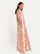 NATASHA dress Garden Wall Blush - Lesley Evers-Dress-gown-natasha