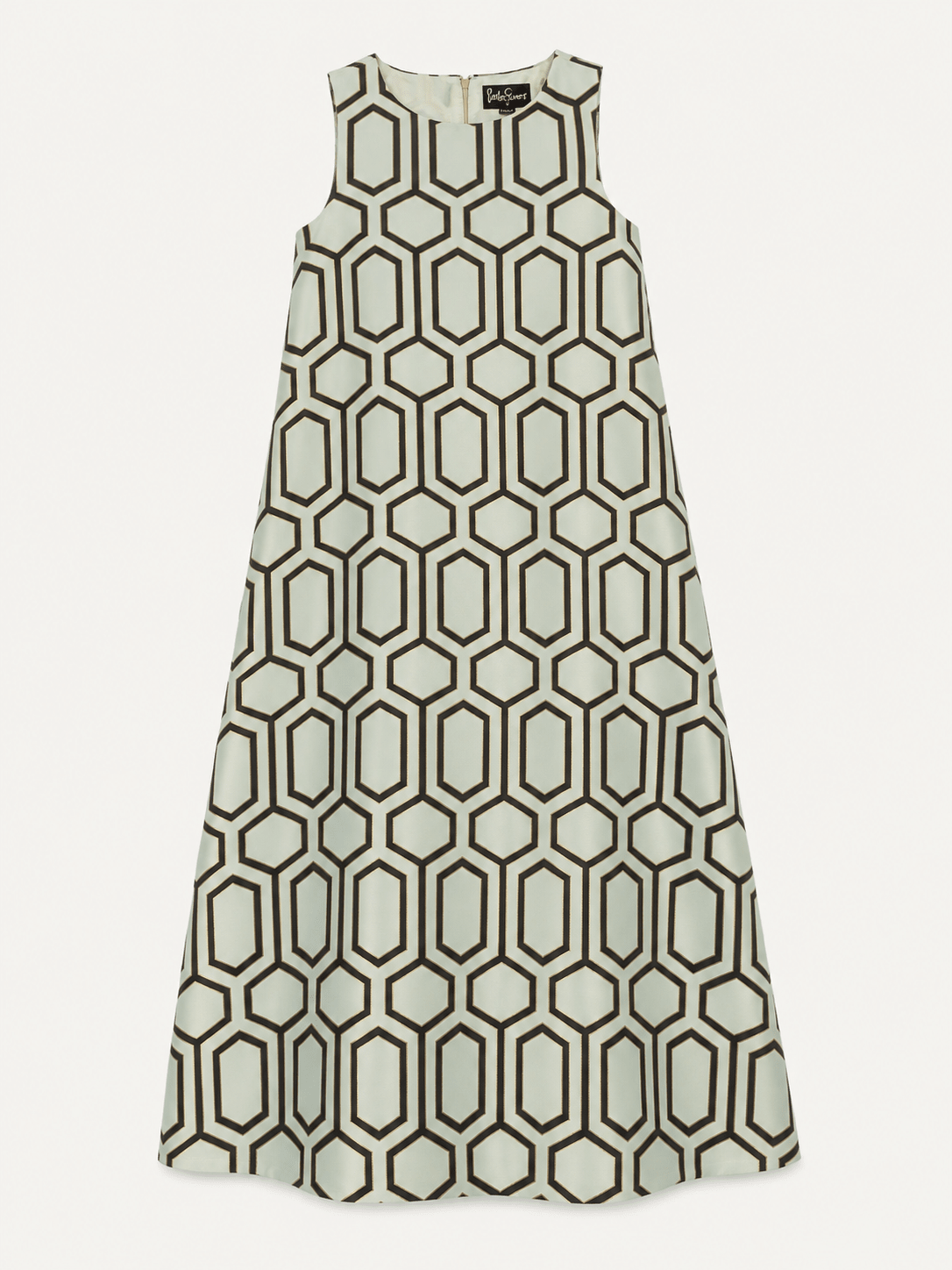 NATASHA dress Pavilion Mint - Lesley Evers-Dress-gown-natasha