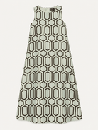NATASHA dress Pavilion Mint - Lesley Evers-Dress-gown-natasha