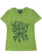 NELLIE graphic tee Serendipity Green - Lesley Evers - graphic - graphic tee - nellie