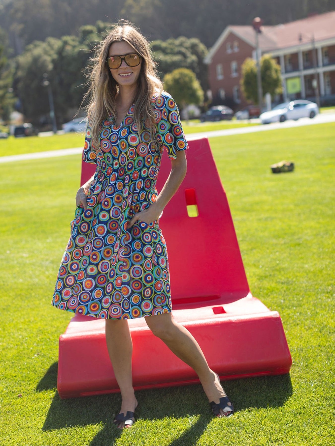 NINA dress Pismo Multi - Lesley Evers-Dress-new-New Arrivals