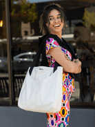 NORA tote Ivory - Lesley Evers - Accessories - carryon bag - Giftable