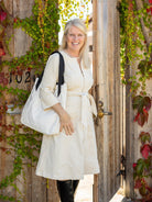 NORA tote Ivory - Lesley Evers - Accessories - carryon bag - Giftable