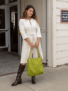 NORA tote Olive - Lesley Evers - Accessories - carryon bag - Giftable