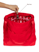 NORA tote Red - Lesley Evers - Accessories - carryon bag - Giftable