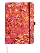 NOTEBOOK Flowerland Pink - Lesley Evers - A5 - A5 Notebook - Diary