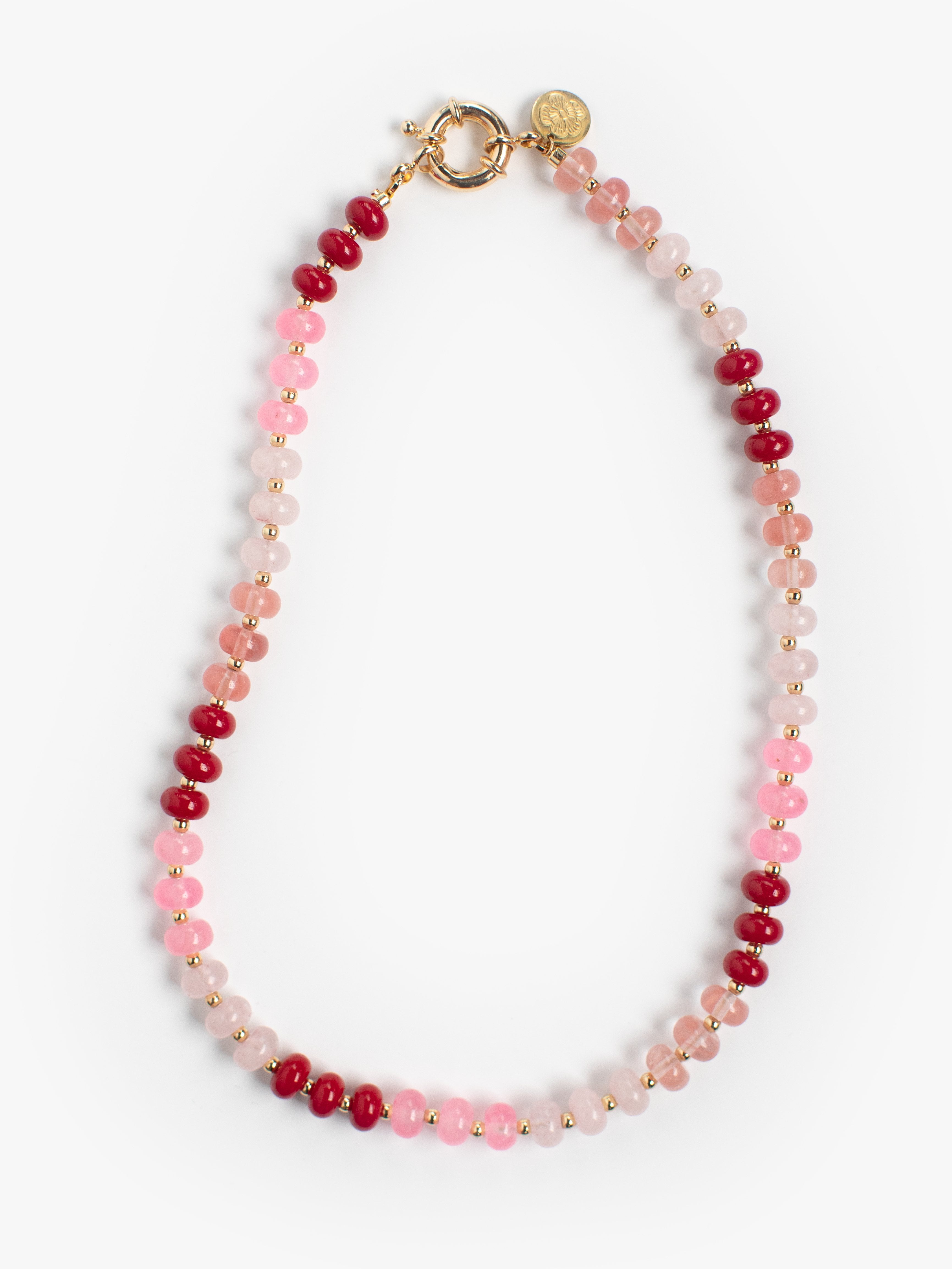 OPALINE Stone Necklace Azalea - Lesley Evers - Accessories - accessory - Shop