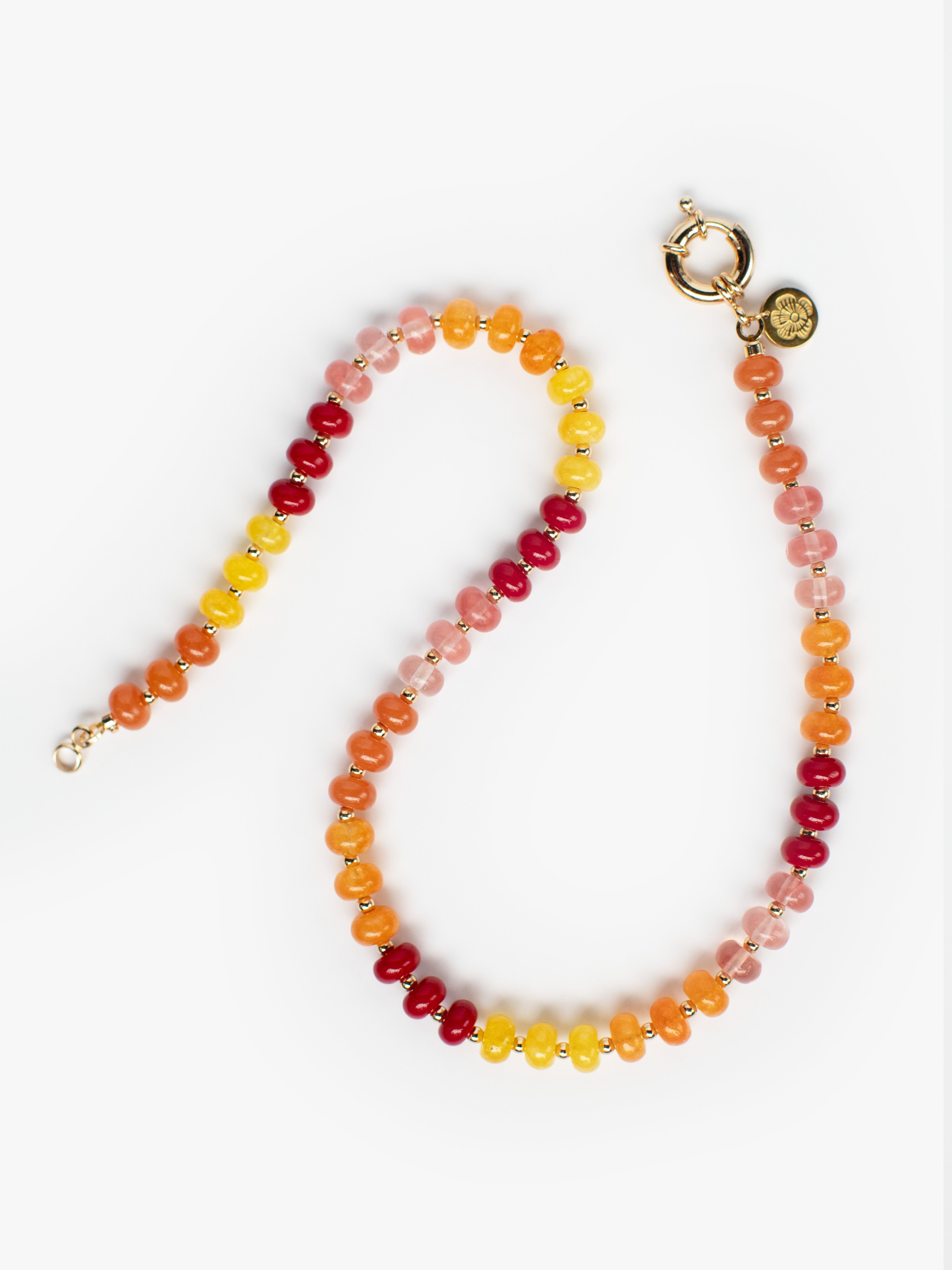 OPALINE Stone Necklace Calendula – Lesley Evers