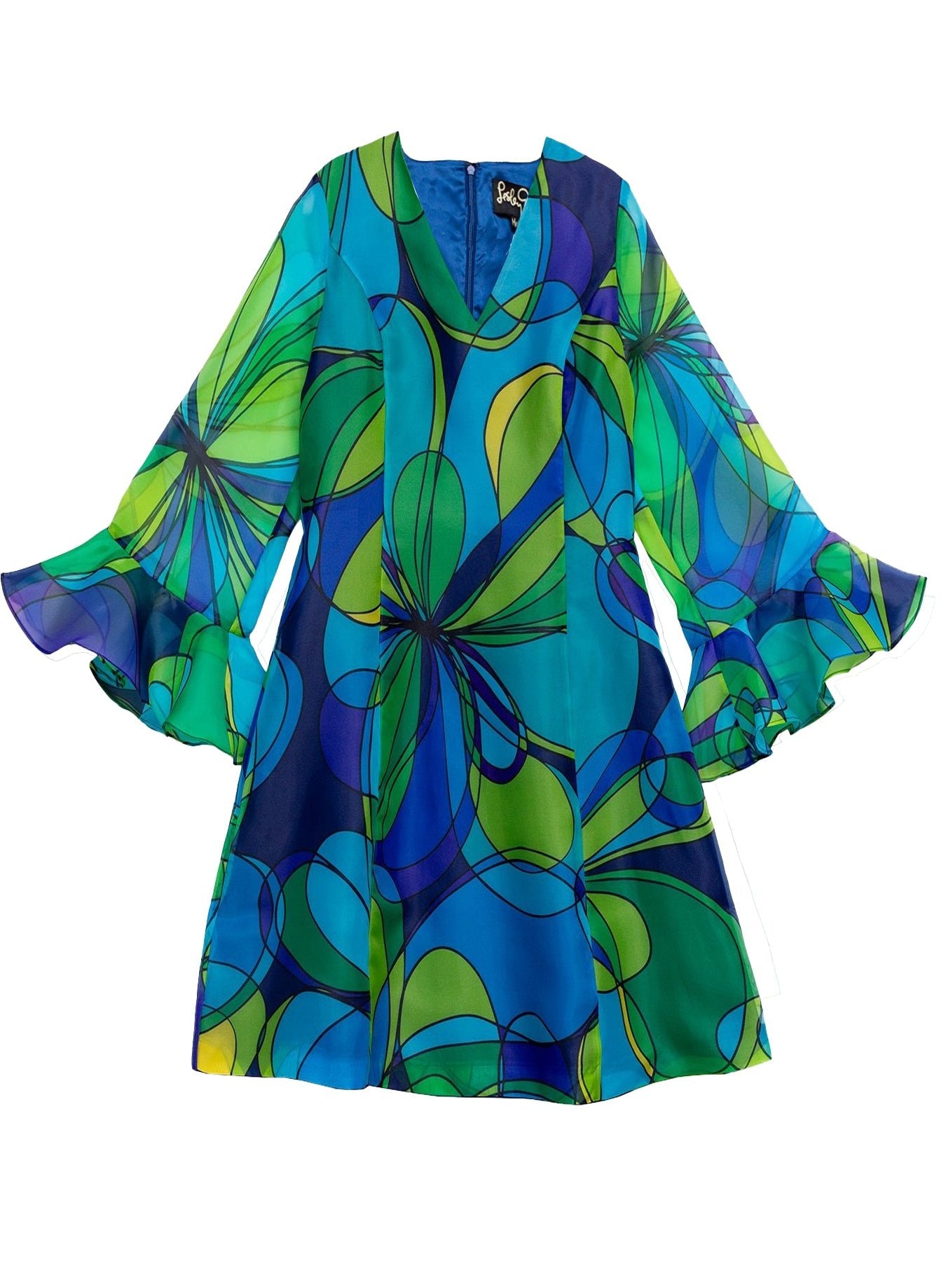 PALOMA dress Coronado Blue - Lesley Evers - 