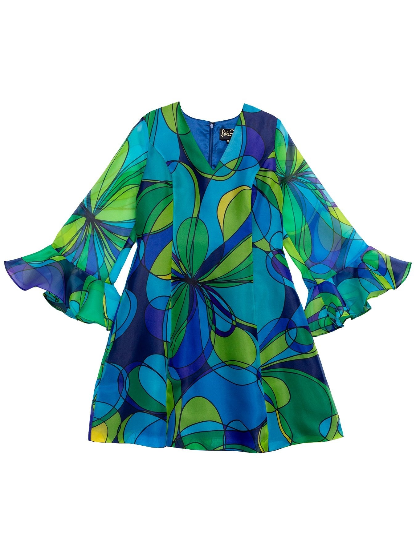 PALOMA dress Coronado Blue - Lesley Evers - 