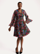 PALOMA dress Spring Meadow - Lesley Evers-Dress-gown-Shop