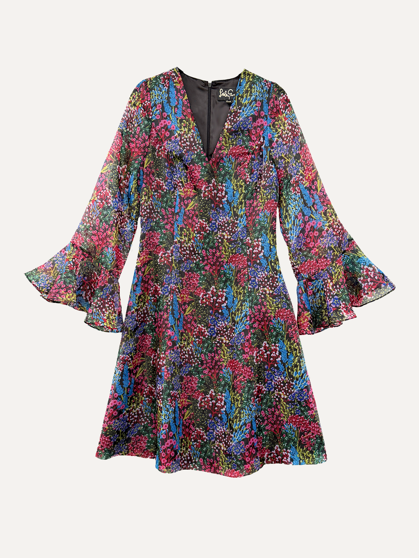 PALOMA dress Spring Meadow - Lesley Evers-Dress-gown-Shop