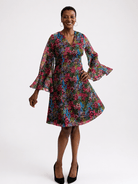 PALOMA dress Spring Meadow - Lesley Evers-Dress-gown-Shop
