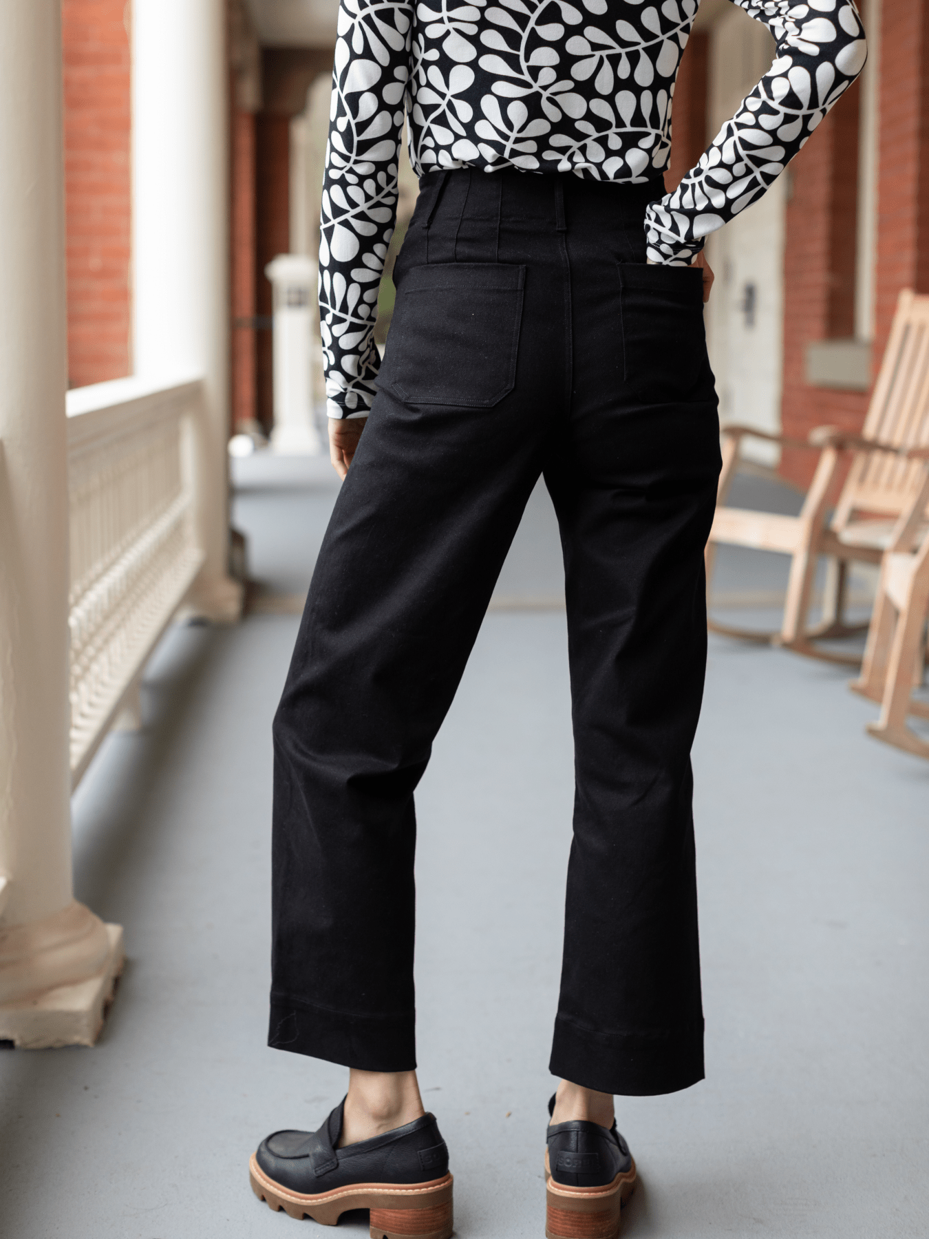 PARKER pant Black - Lesley Evers - pant - Pants - parker