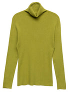 PAULINA turtleneck sweater Green - Lesley Evers - Shop - Shop/All Products - Shop/Separates